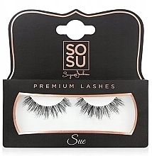 Накладные ресницы "Sue" - Sosu by SJ Premium Lashes — фото N1