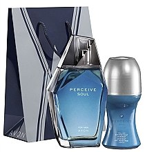 Парфумерія, косметика Avon Perceive Soul For Him - Набір (edt/100ml + deo/50ml)