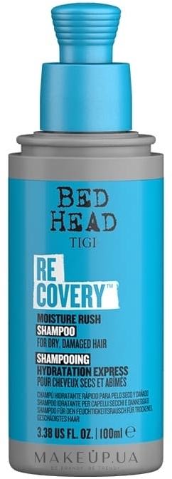 Шампунь для сухого й пошкодженого волосся - Tigi Bed Head Recovery Shampoo Moisture Rush — фото 100ml