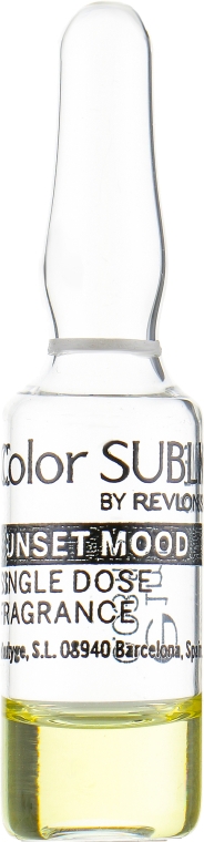 Ароматична олія для додавання в барвник "Sunset Mood" - Revlon Professional Revlonissimo Color Sublime Oil — фото N1