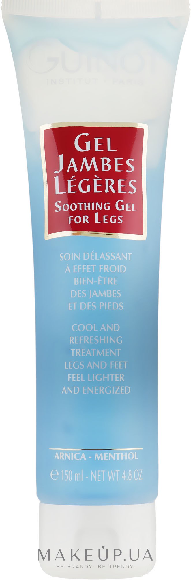 Освежающий гель для снятия усталости ног - Guinot Gel Jambes Legeres — фото 150ml