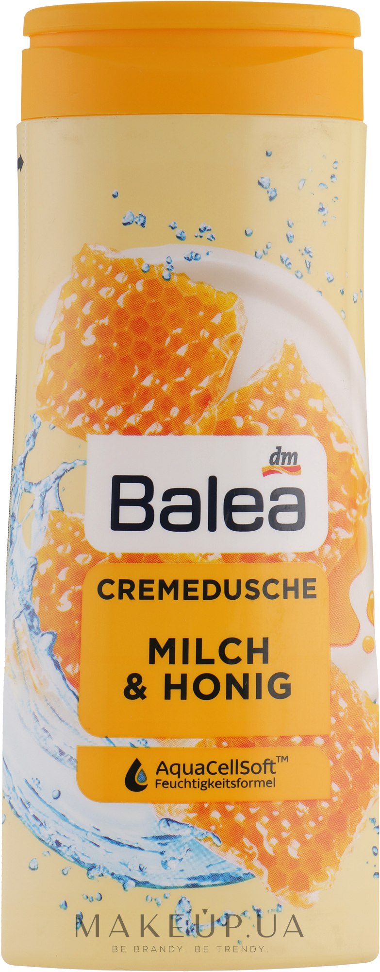 Крем-гель для душа с ароматом меда и молока - Balea Milch & Honig — фото 300ml