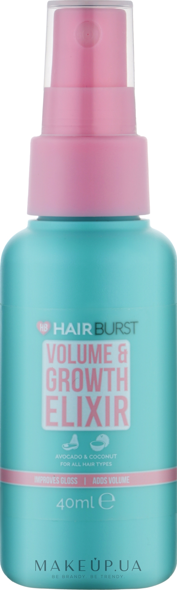 Спрей для обьема и роста волос - Hairburst Volume & Growth Elixir Spray — фото 40ml