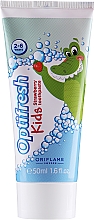 Дитяча зубна паста з полуничним смаком "Оптіфреш" - Oriflame Optifresh — фото N2