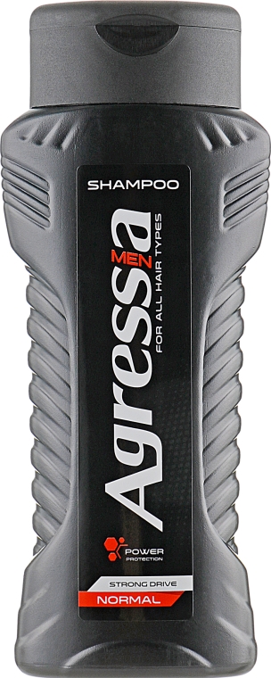 Шампунь для всіх типів волосся - Men Agressia Normal Shampoo — фото N1