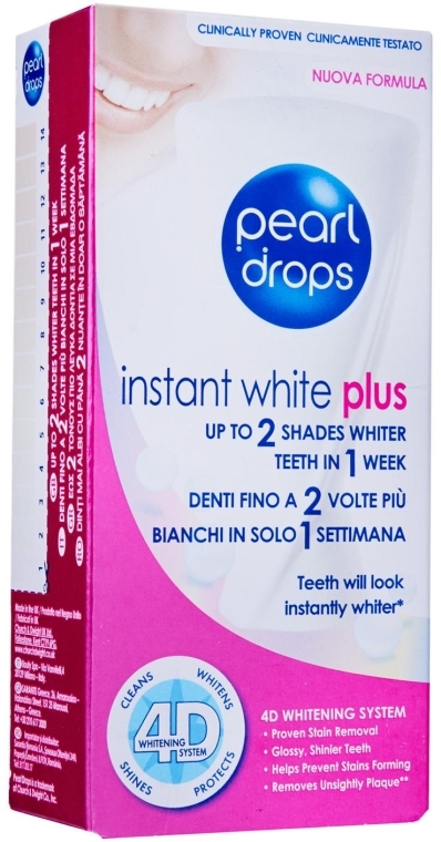 Полироль для зубов "Мгновенная белизна" - Pearl Drops Instant White Plus