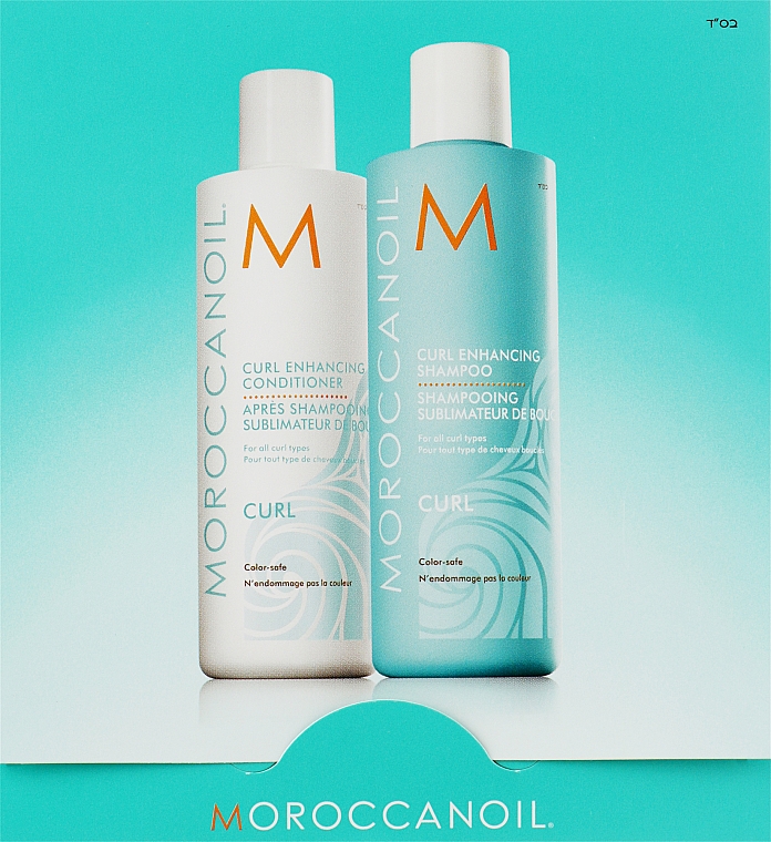 Набор для волос - MoroccanOil Curl Shampoo & Conditioner (пробник) — фото N1
