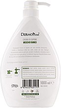Крем-мыло жидкое "Белый мускус" - Dermomed Cream Soap White Musk — фото N3