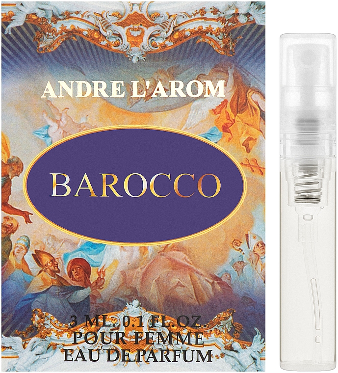 Andre L'arom Barocco - Парфюмированная вода (пробник) — фото N1