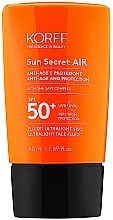 Флюид-крем для лица SPF 50 - Korff Sun Secret Air Anti-Age And Protection SPF 50  — фото N1