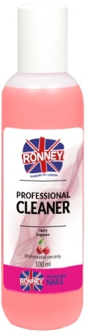 Знежирювач для нігтів "Вишня" - Ronney Professional Nail Cleaner Cherry — фото N1