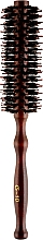Духи, Парфюмерия, косметика Щетка-брашинг CS-10B, с деревянной фигурной ручкой и скошенным ворсом - Cosmo Shop