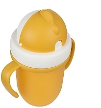 Кружка с силиконовой трубочкой, 210 мл, желтая - Canpol Babies — фото N2