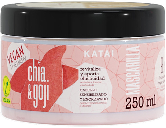 Маска для волос - Katai Vegan Therapy Chia & Goji Mask — фото N1