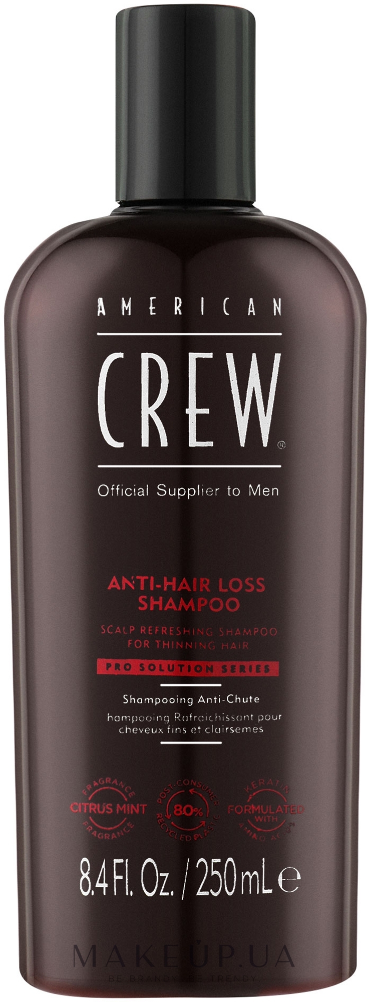 Шампунь для волос - American Crew Anti-Hair Loss — фото 250ml