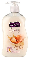 Парфумерія, косметика Рідке мило "Масло ши та мед" - Luksja Creamy Shea Butter & Honey Cream Soap