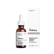 УЦЕНКА Сыворотка для лица с 2% безводным раствором салициловой кислоты - The Ordinary Salicylic Acid 2% Solution * — фото N2