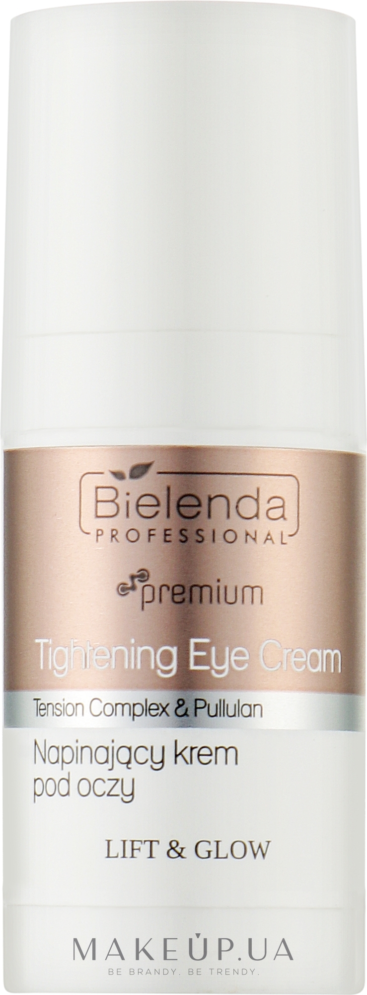 Підтягувальний крем для повік - Bielenda Professional Lift & Glow Tightening Eye Cream — фото 15ml