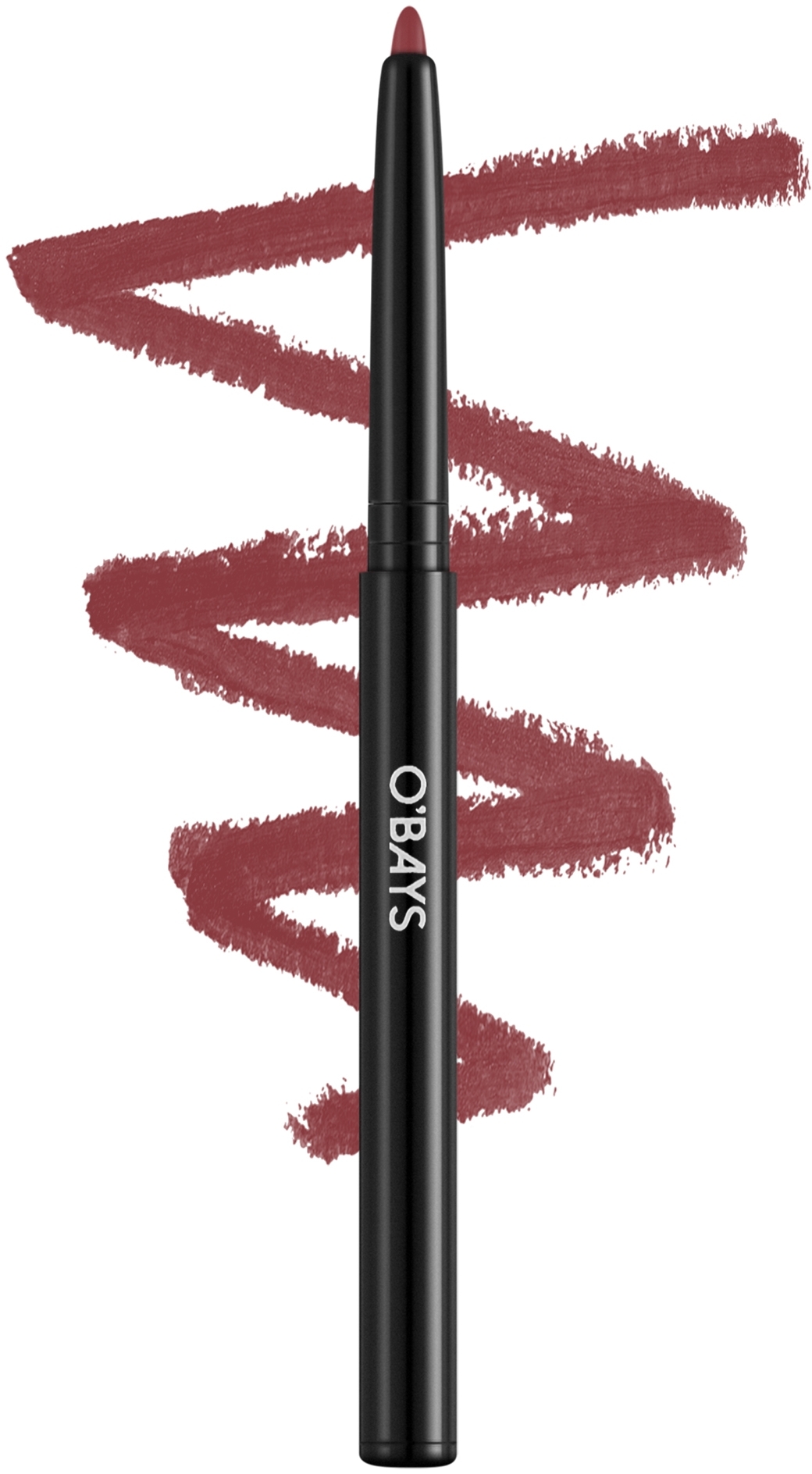 Сатиновый карандаш для губ - O’BAYS Satin Lip Liner — фото 01