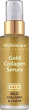 Духи, Парфюмерия, косметика Коллагеновая сыворотка для лица с золотом - GlySkinCare Gold Collagen Serum