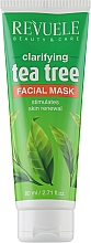 Парфумерія, косметика Очищувальна маска для обличчя - Revuele Tea Tree Clarifying Facial Mask