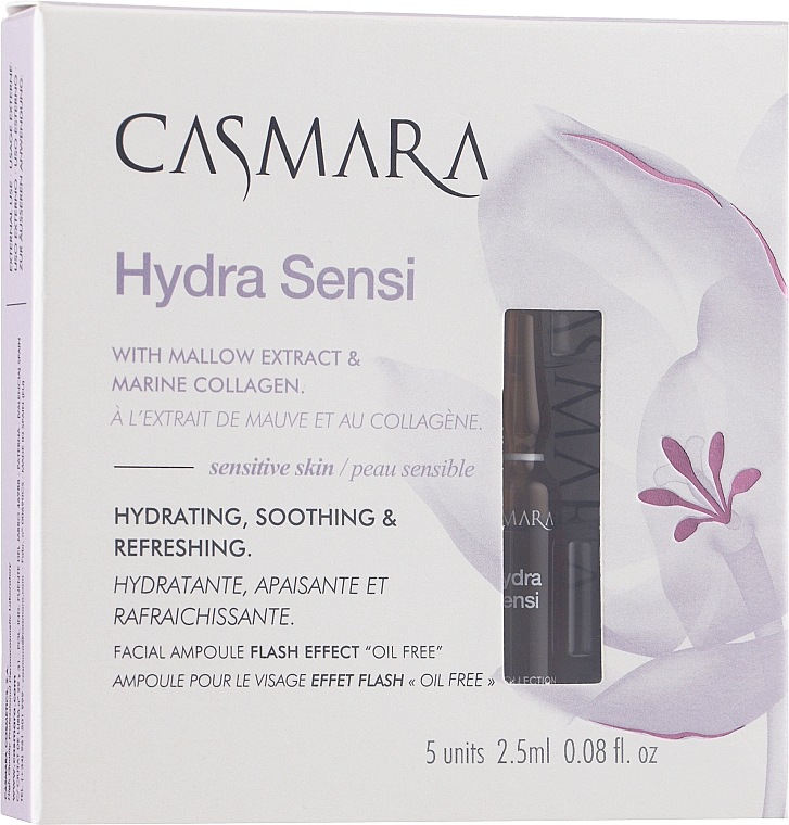 Концентрат увлажняющий для чувствительной кожи лица - Casmara Hydra Sensi Concentrate  — фото N1