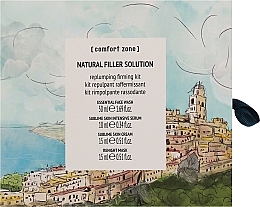 Набір - Comfort Zone Natural Filler Solution (foam/50ml + ser/10ml + cr/15ml + nig/mask/15ml) — фото N1