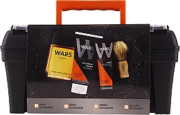 Духи, Парфюмерия, косметика Набор - Wars (ash/lot/90ml + sh/cr/65ml + edc/90ml + sh/brush)