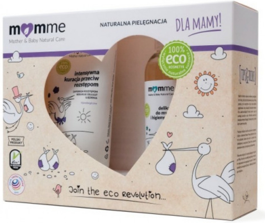 Набір - Mome Mother & Baby Natural Care (cr/150ml + gel/150ml) — фото N1