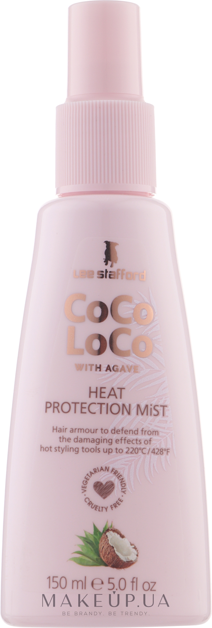 Защитный спрей для волос - Lee Stafford Coco Loco With Agave Heat Protection Mist — фото 150ml