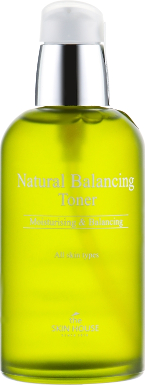 Зволожувальний і матувальний тонер для відновлення балансу шкіри - The Skin House Natural Balancing Toner — фото N2