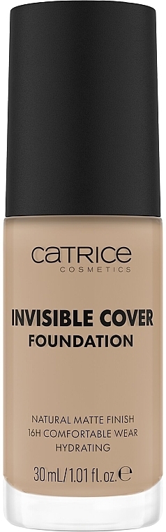 Тональная основа - Catrice Invisible Cover Foundation — фото N2