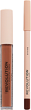 Набор для макияжа губ - Makeup Revolution Lip Contour Kit Divine (lip/gloss/3ml + lip/pencil/1g) — фото N2