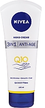 Духи, Парфюмерия, косметика Крем для рук антивозрастной "Q10 Plus" - NIVEA Q10 plus Age Defying Antiwrinkle Hand Cream 