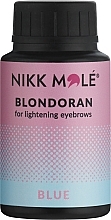 Освітлююча пудра для брів - Nikk Mole Blue Blondoran For Lightening Eyebrows — фото N1