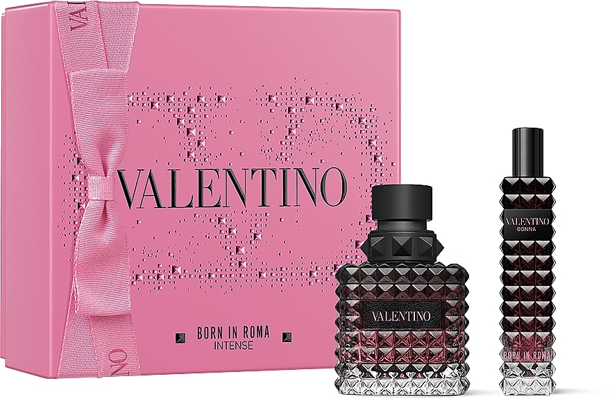 Valentino Born in Roma Donna Intense - Набор (edp/50ml + edp/15ml) — фото N1