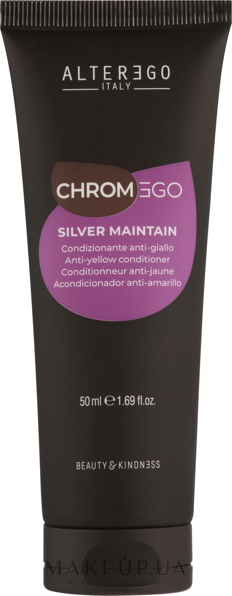 Кондиционер для светлых и седых волос - Alter Ego ChromEgo Silver Maintain Conditioner — фото 50ml