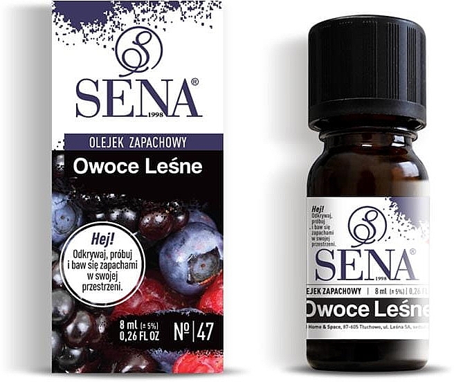Ароматична олія "Лісові ягоди" - Sena Aroma Oil №47 Wild Berries — фото N2