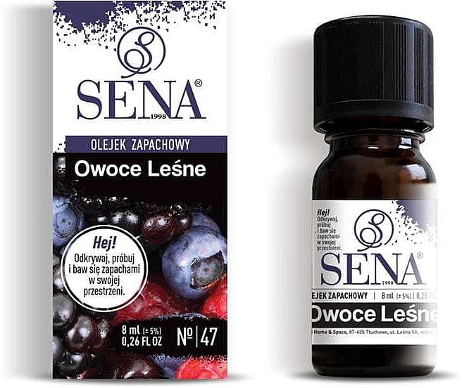 Ароматическое масло "Лесные ягоды" - Sena Aroma Oil №47 Wild Berries — фото N2