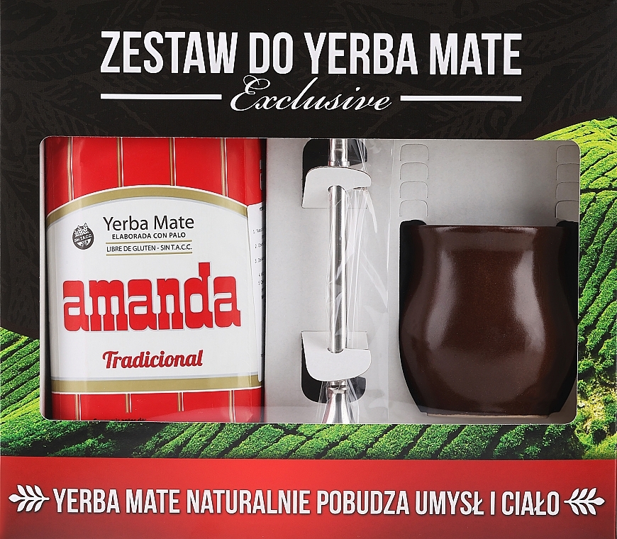 Набір - Intenson Exclusive (yerba mate/500g + accessories/2pcs) — фото N1