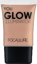 Духи, Парфюмерия, косметика Жидкий иллюминатор - Focallure You Glow Illuminator