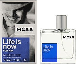 Mexx Life is Now for Him - Туалетная вода — фото N4