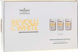 Духи, Парфюмерия, косметика Набор - Farmona Professional Revolu C White Set (concentrate/10x5ml + mask/base/10x12ml + activator/10x2g)