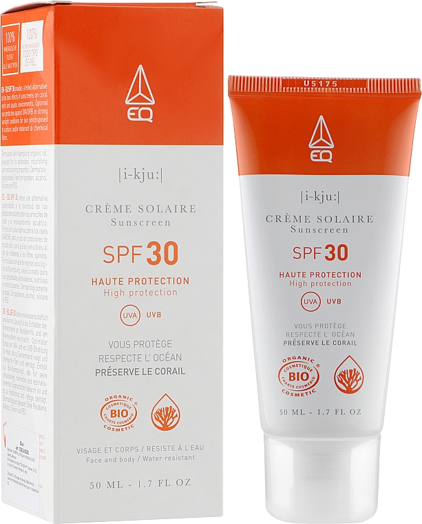 Крем для тіла сонцезахисний SPF 30 - EQ  Sunscreen SPF30 — фото N2