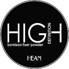 Бамбукова пудра для обличчя - Hean HD Bamboo Fixer Powder — фото N2