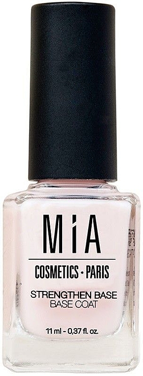 Зміцнювальне базове покриття для нігтів - Mia Cosmetics Paris Strengthen Base Coat — фото N1