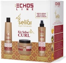 Духи, Парфюмерия, косметика Набор - Echosline Seliar Keratin Kit (shm/350ml + mask/500ml + spray/150ml)