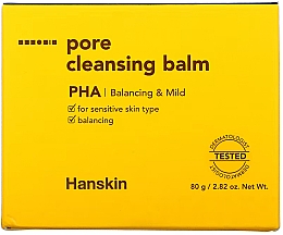 Очищувальний бальзам для чутливої шкіри - Hanskin Pore Cleansing Balm PHA — фото N2