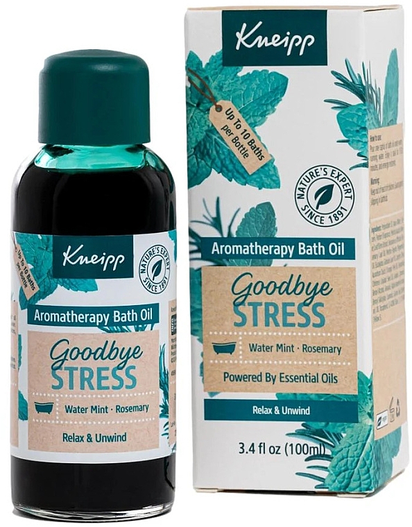 Олія для ванни "Прощавай, стрес" - Kneipp Goodbye Stress Bath Oil — фото N1
