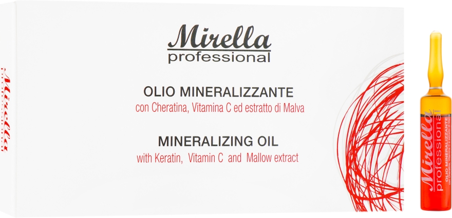 Мінералізоване масло для волосся - Mirella — фото N5
